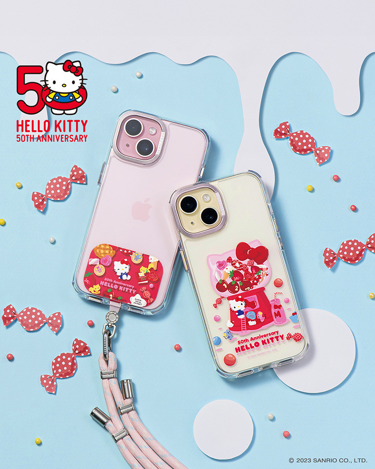 Hello Kitty 50週年 x DEVILCASE 手機殼 - 手機試衣間