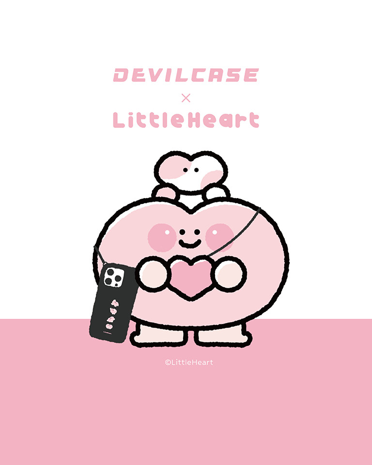 小心臟Little Heart x DEVILCASE 手機殼 - 手機試衣間