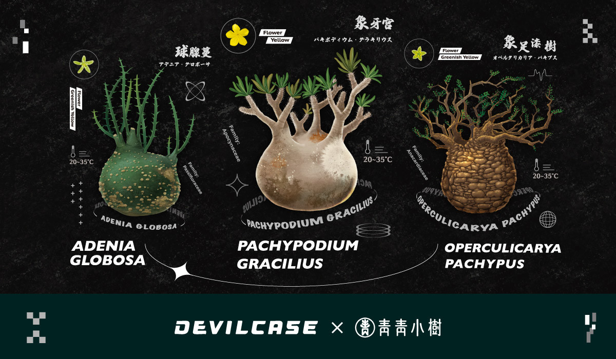 青青小樹 x DEVILCASE 手機殼 - 手機試衣間