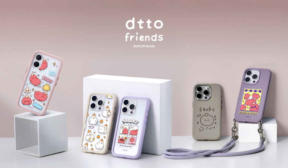 dtto friends x DEVILCASE 手機殼 - 手機試衣間