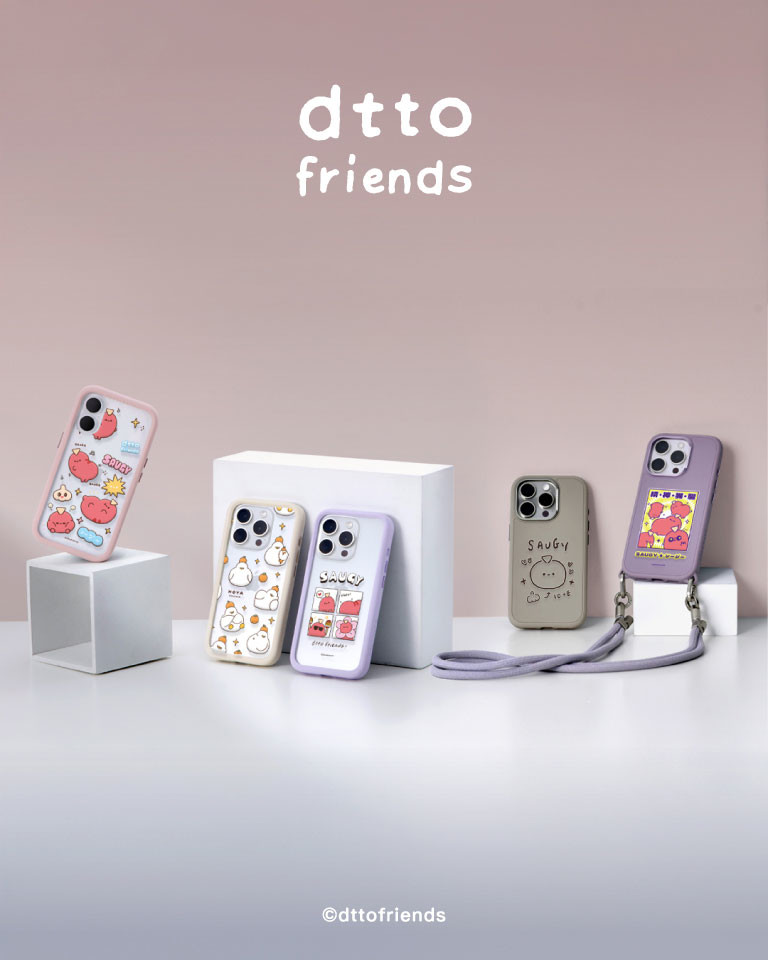 dtto friends x DEVILCASE 手機殼 - 手機試衣間