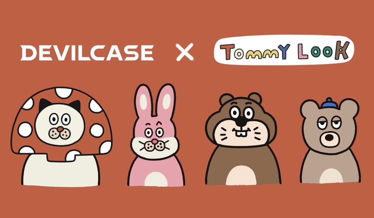 Tommy Look小畫家 x DEVILCASE 手機殼 - 手機試衣間