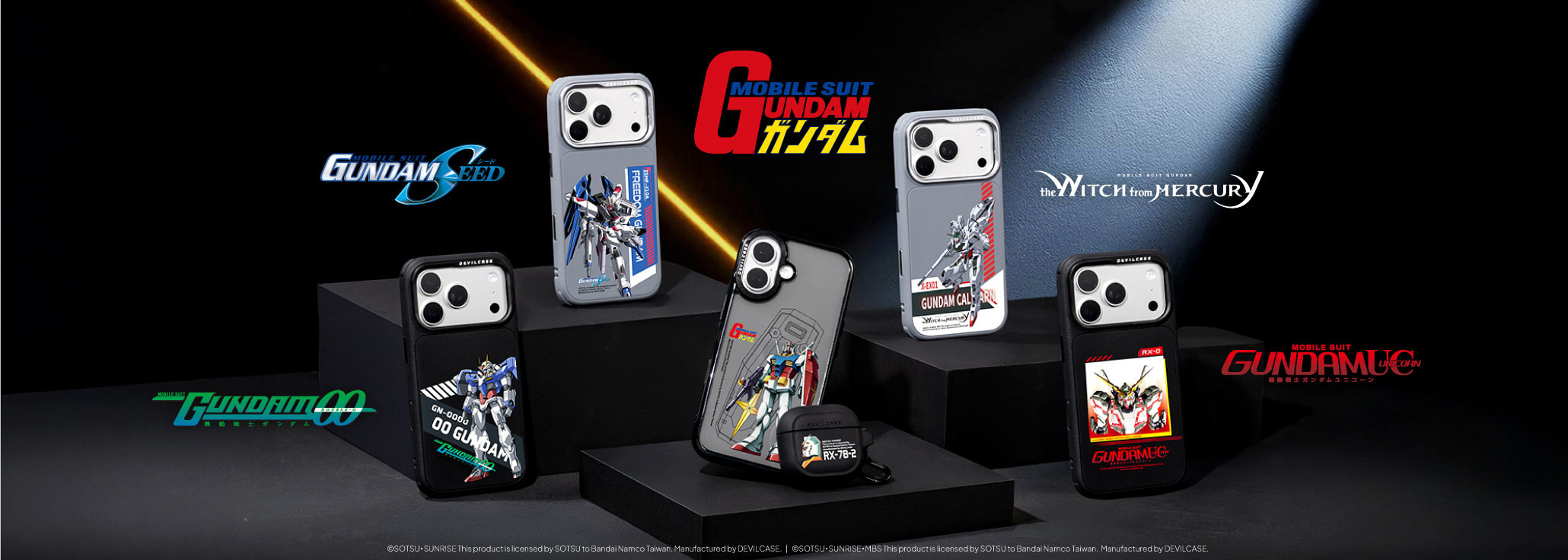 鋼彈 x DEVILCASE 手機殼 - 手機試衣間