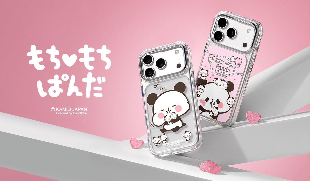 Mochi Mochi Panda x DEVILCASE 手機殼 - 手機試衣間
