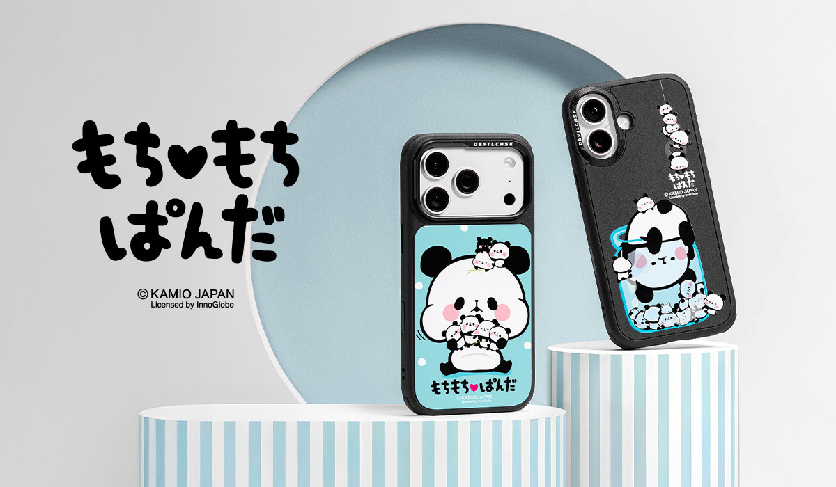 Mochi Mochi Panda x DEVILCASE 手機殼 - 手機試衣間