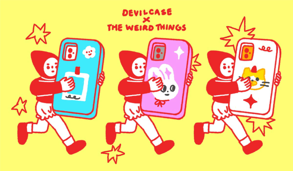 THE WEIRD THINGS x DEVILCASE 手機殼 - 手機試衣間
