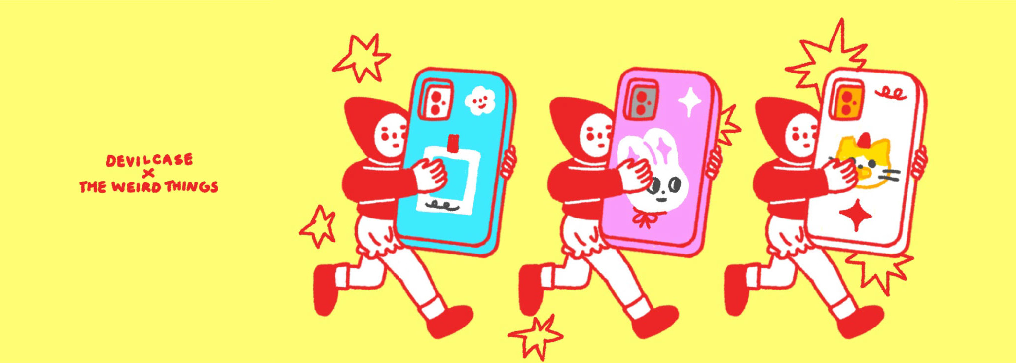 THE WEIRD THINGS x DEVILCASE 手機殼 - 手機試衣間