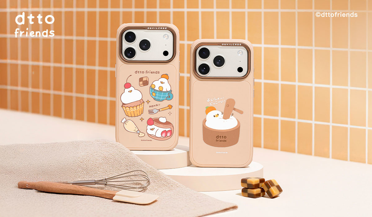 dtto friends x DEVILCASE 手機殼 - 手機試衣間