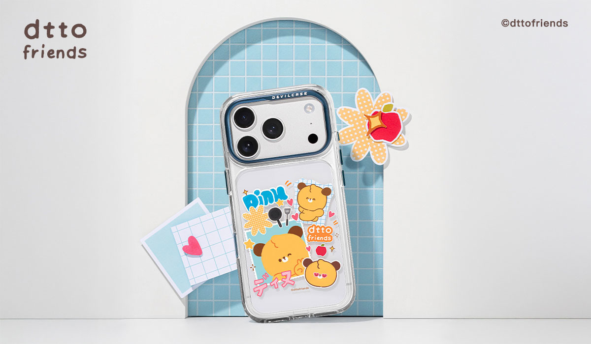 dtto friends x DEVILCASE 手機殼 - 手機試衣間