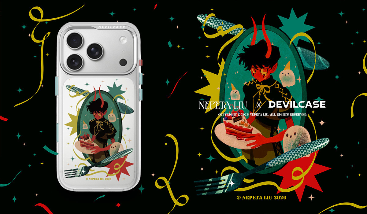 Nepeta Liu 貓仔草 x DEVILCASE 手機殼 - 手機試衣間