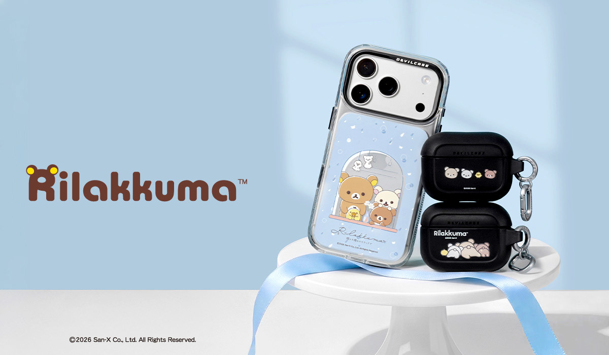 Rilakkuma拉拉熊 x DEVILCASE 手機殼 - 手機試衣間