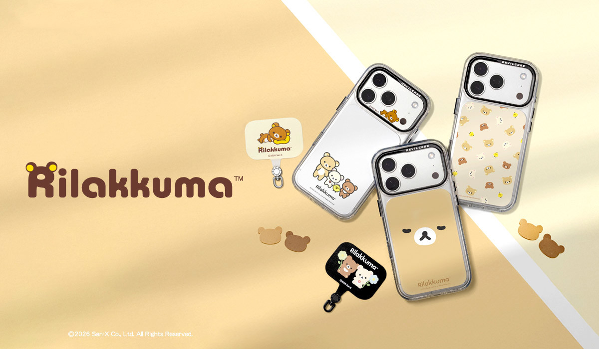 Rilakkuma拉拉熊 x DEVILCASE 手機殼 - 手機試衣間