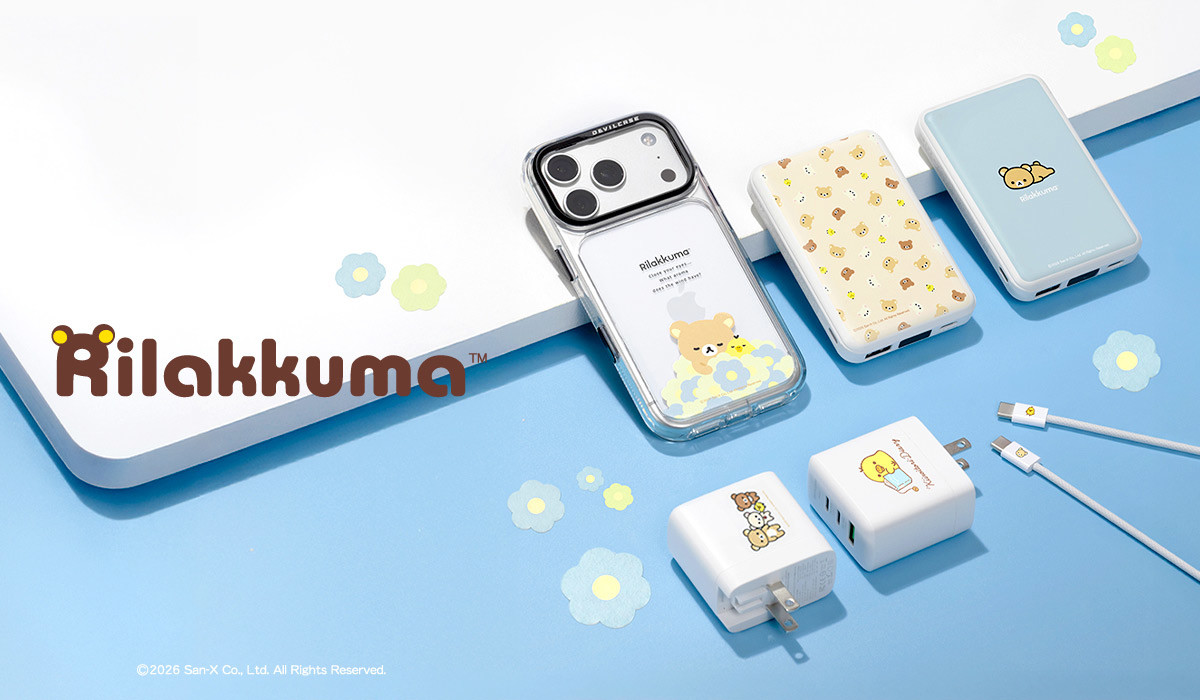 Rilakkuma拉拉熊 x DEVILCASE 手機殼 - 手機試衣間