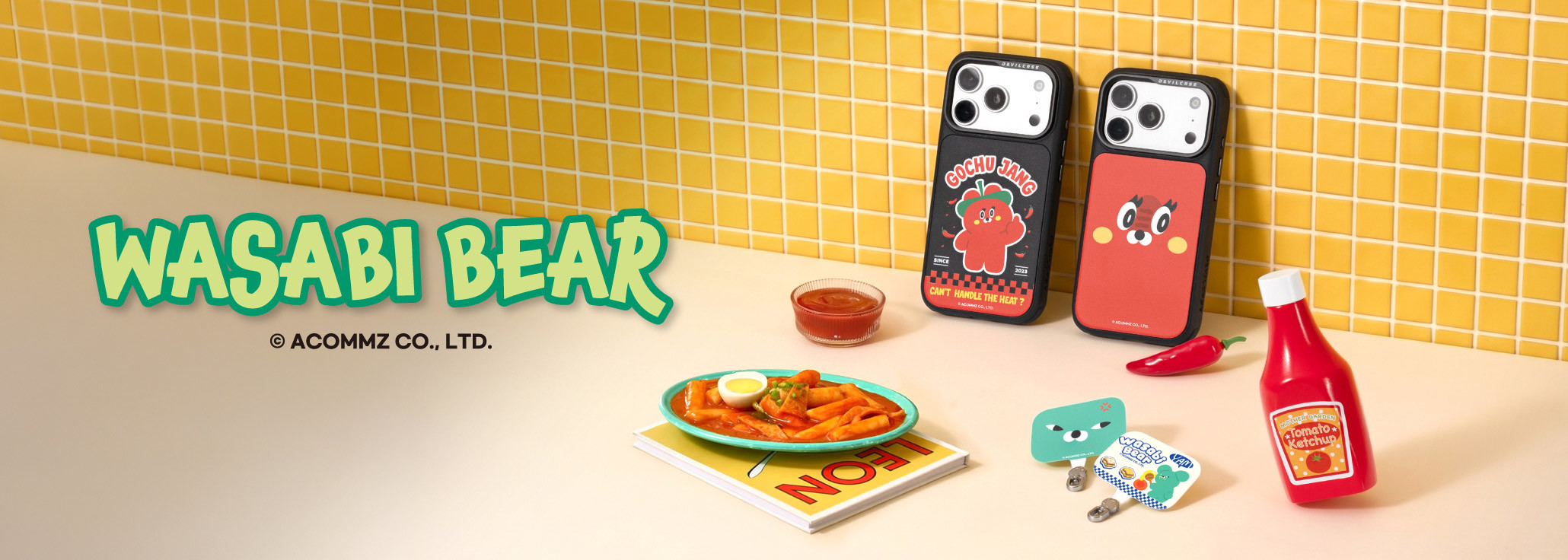 Wasabi Bear x DEVILCASE 手機殼 - 手機試衣間