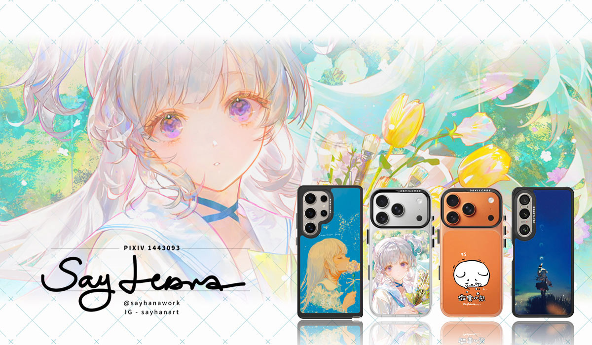 Say HANa 林花 x DEVILCASE 手機殼 - 手機試衣間
