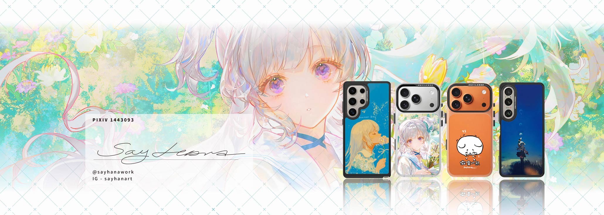 Say HANa 林花 x DEVILCASE 手機殼 - 手機試衣間