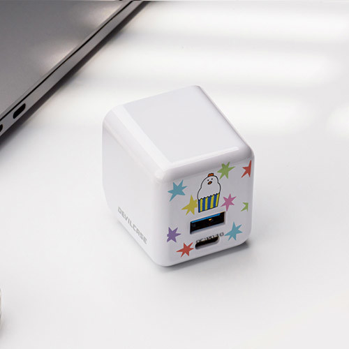 聯名正版授權 Luckylulu 氮化鎵超急速PD充電器 小雞蛋糕