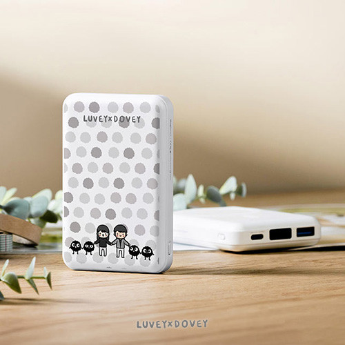 聯名正版授權 兩小無猜 磁吸行動電源 專屬小跟班