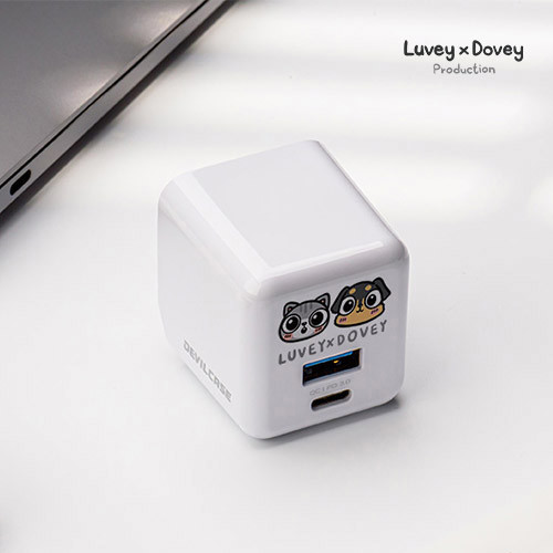 聯名正版授權 兩小無猜 氮化鎵超急速PD充電器 毛孩充電器