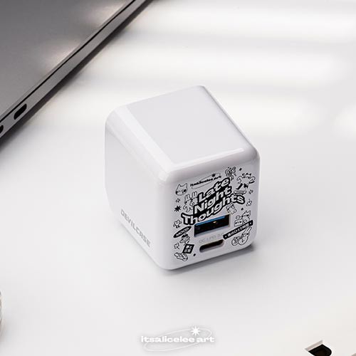 聯名正版授權 itsalicelee art 氮化鎵超急速PD充電器 白日夢收集所