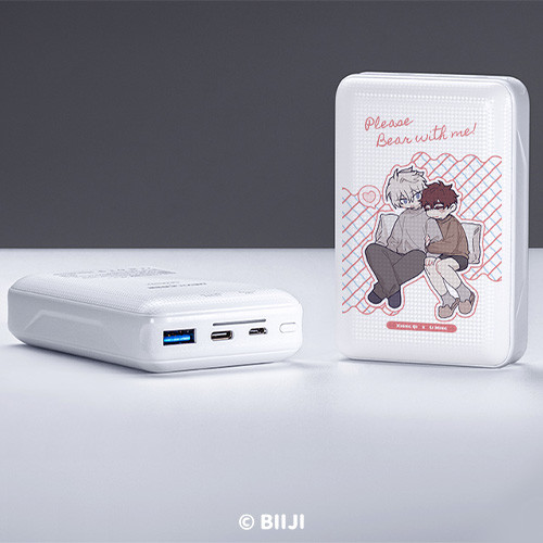 聯名正版授權 逼居BIIJI 快充行動電源 午睡時間