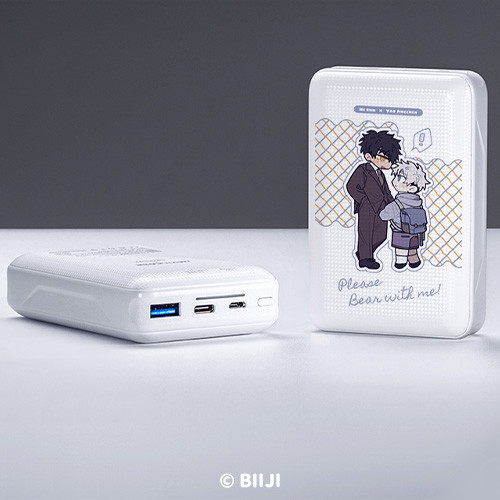 聯名正版授權 逼居BIIJI 快充行動電源 靠近一點