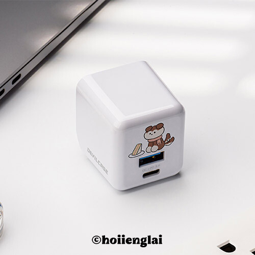 聯名正版授權 Hoi ホーイ 氮化鎵超急速PD充電器 等吃小粒